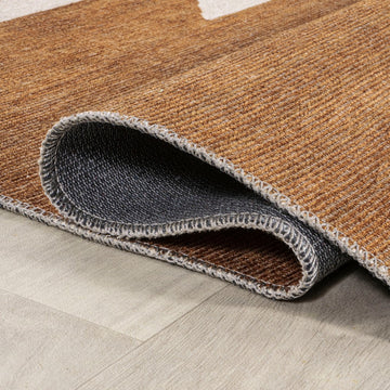 Chayton Minimalist Geometric Machine-washable Area Rug